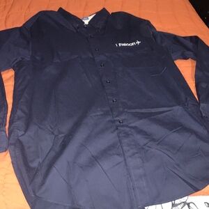 Port Authority Navy Long Sleeve Shirt